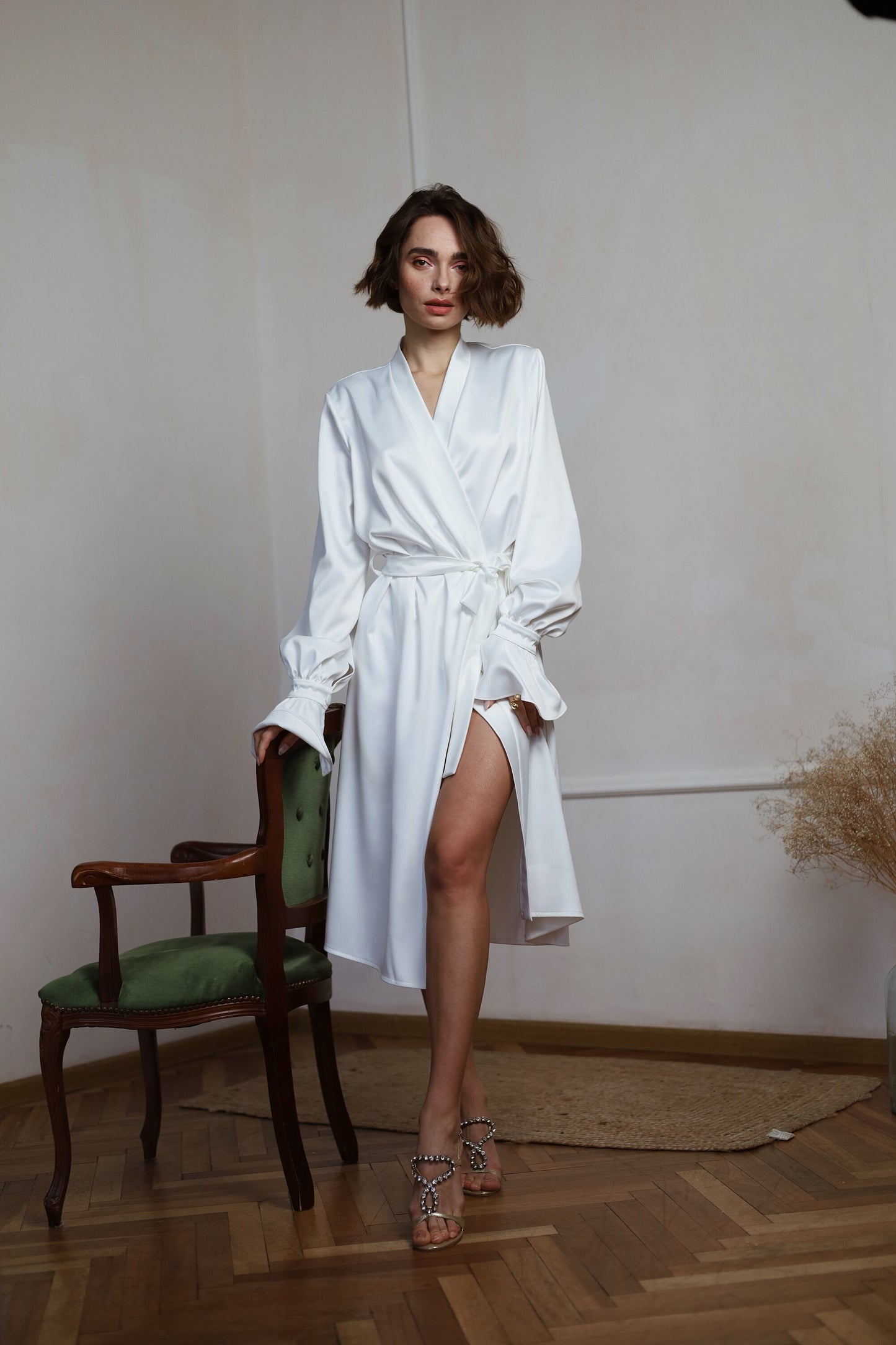 Wedding Morning Outfit for Bride
