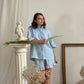 Handmade Linen Pajama Set: Women's Sleepwear, Plus Size Available