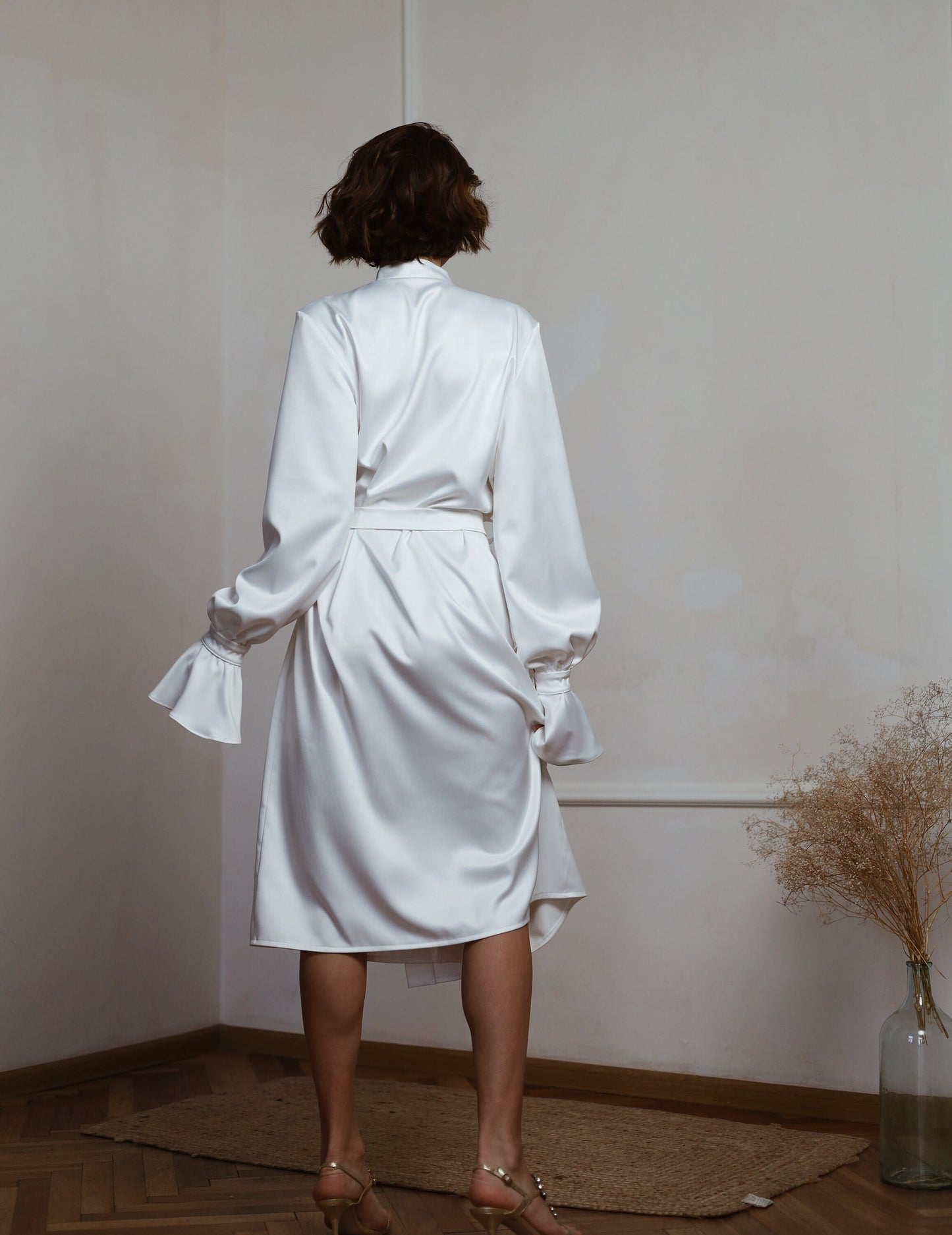 Wedding Morning Outfit for Bride