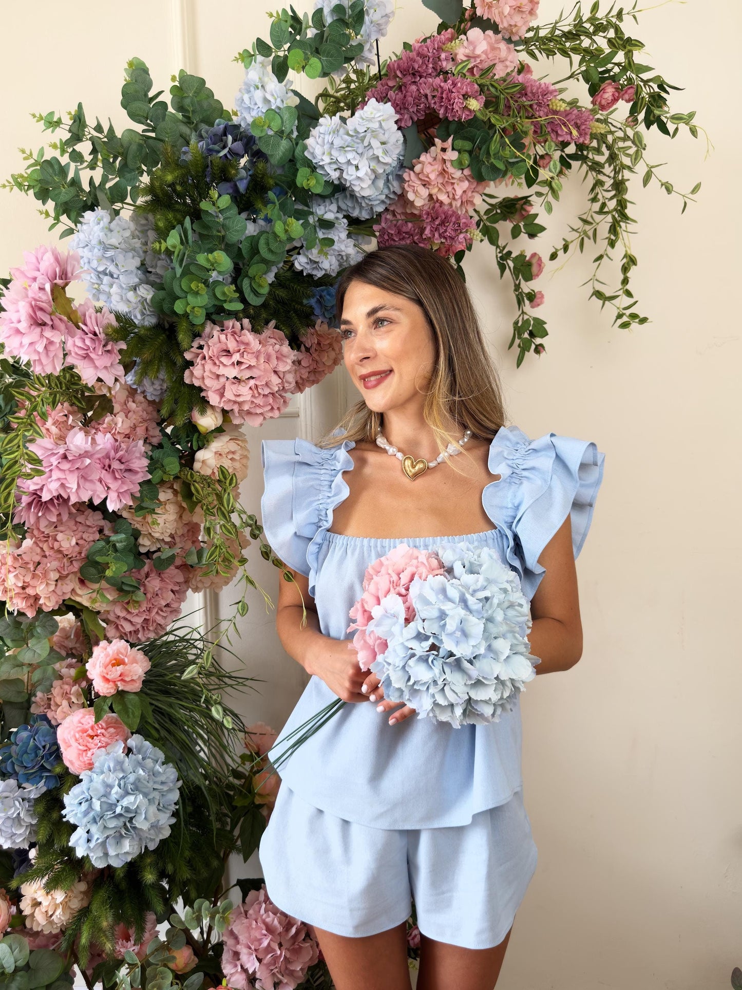 Artificial Flower Garland, Wedding Arch Floral Decor, Flower Wall