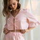 Handmade Linen Pajama Set: Bride & Bridesmaid Sleepwear