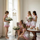 Bridal Pajama Set: Bridesmaid Sleepwear, Wedding Day