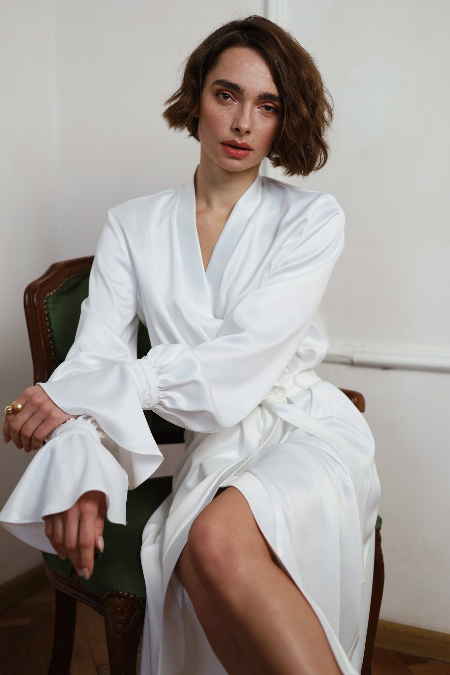 Wedding Morning Outfit for Bride
