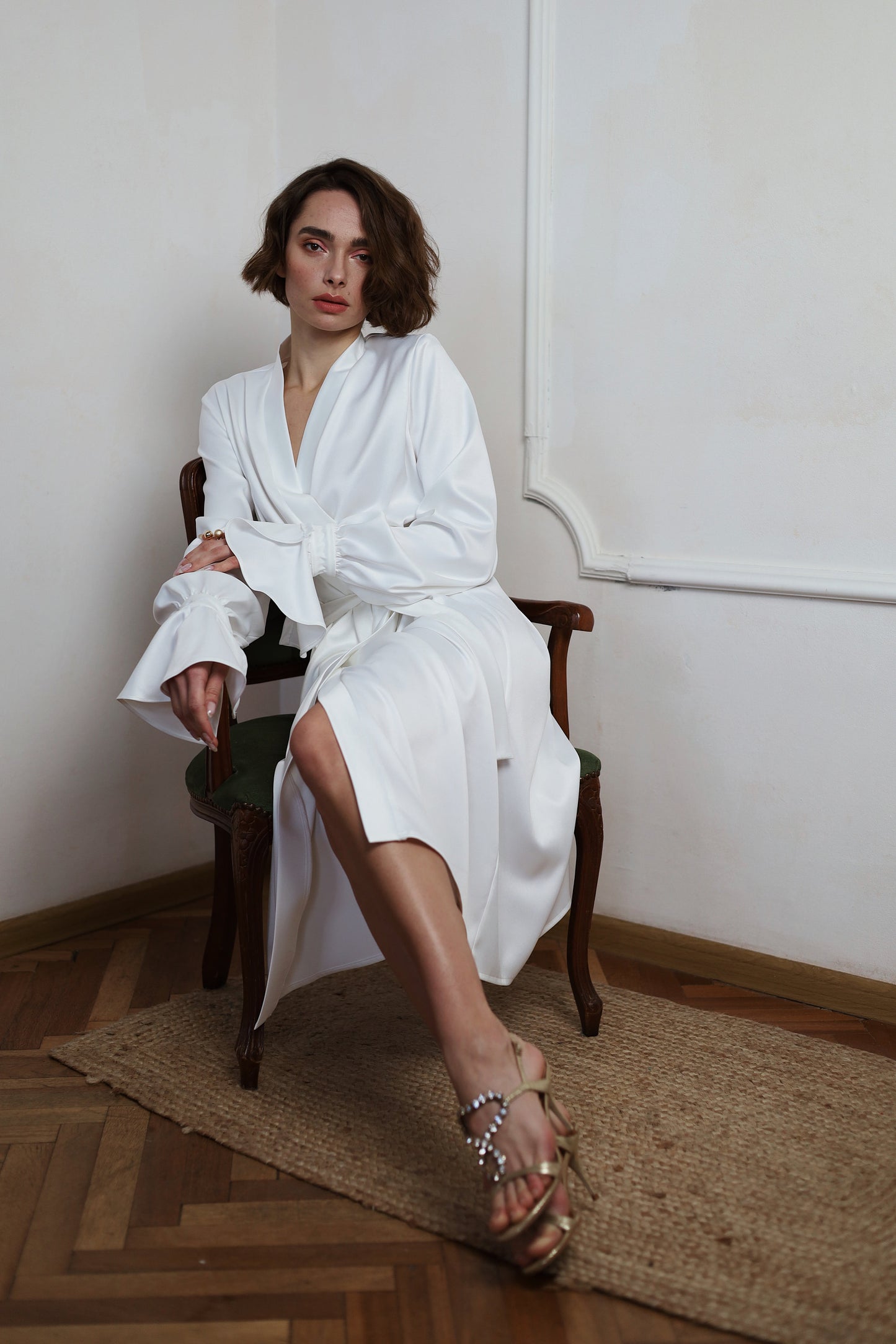 Wedding Morning Outfit for Bride